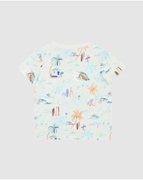 Fox & Finch - Surfs Up Print Tee - Kids