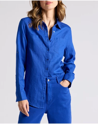 David Lawrence - Elias Linen Shirt