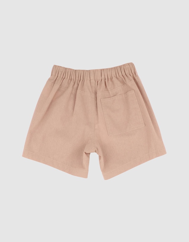 Bebe by Minihaha - Max Palm Embroidered Shorts - Kids