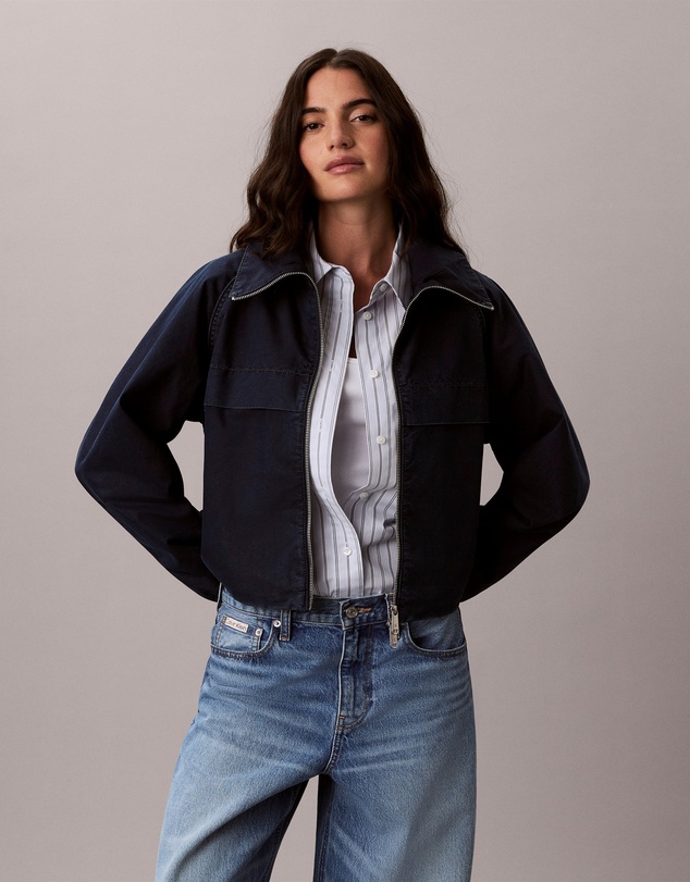 Calvin Klein Jeans - Denim Windbreaker Jacket
