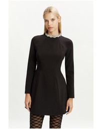Bardot - Delphi Long Sleeve Mini Dress