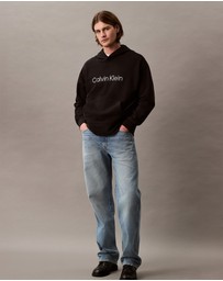 Calvin Klein - Standard Logo Relaxed Hoodie