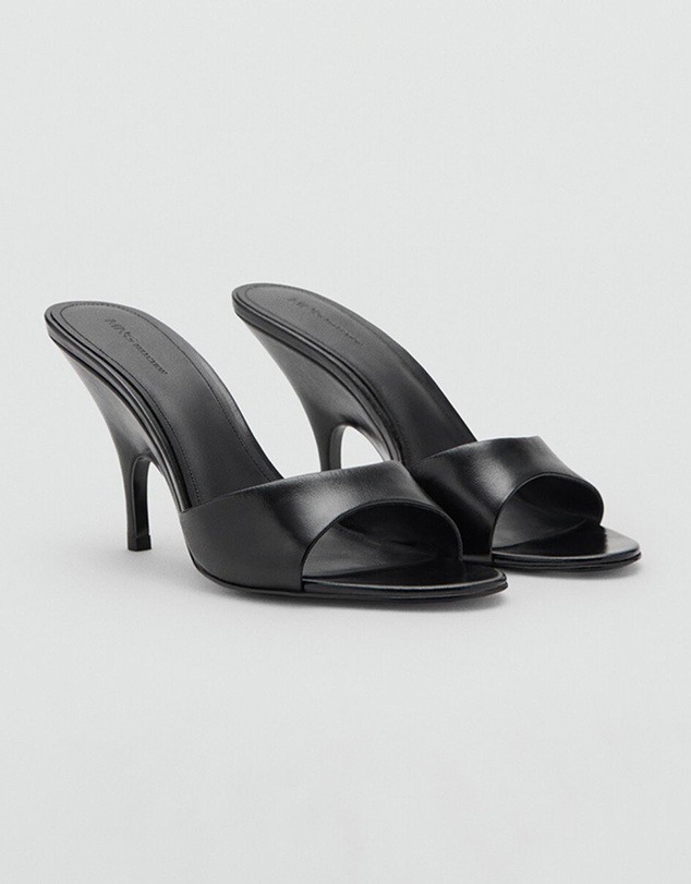 M.N.G - Leather Wedge Heels