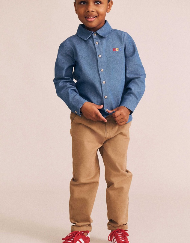 Huxbaby - Hux Chambray Shirt - Babies-Kids