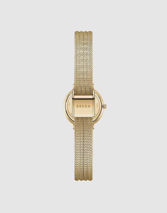 Breda - Beverly Tethered Gold and Metal Bracelet Watch, 25MM