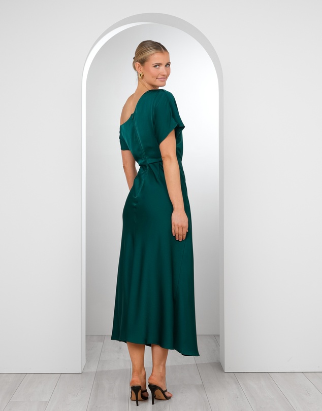 Pilgrim - Kira Asymmetric Neck Dress
