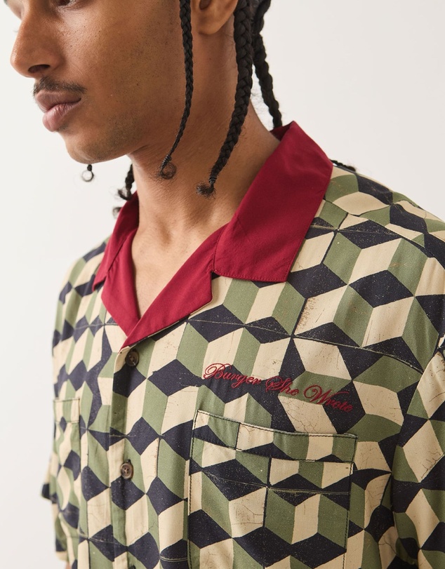 Brixton - Burger She Wrote Short Sleeve Woven