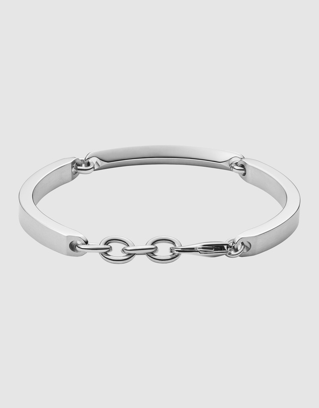 Diesel - Steel Silver-Tone Bracelet