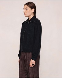 Marle - Oscar Wool-Cashmere Zip Up Cardigan
