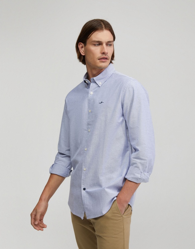 Oxford - Holloway Oxford Weave Cotton Shirt