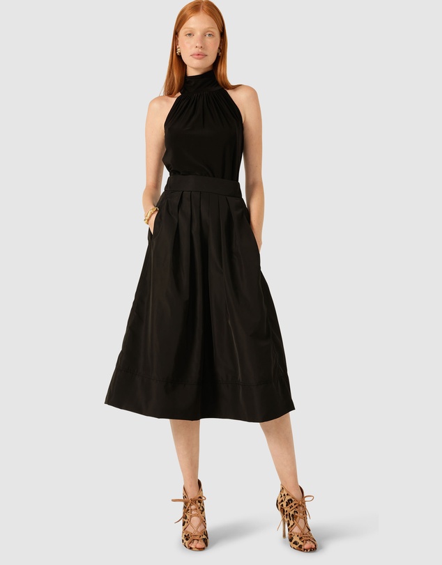 SACHA DRAKE - High Neck Tie Top