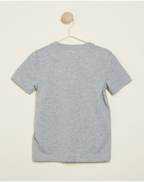 Nike - Jdi Split Swoosh Logo Tee - Kids