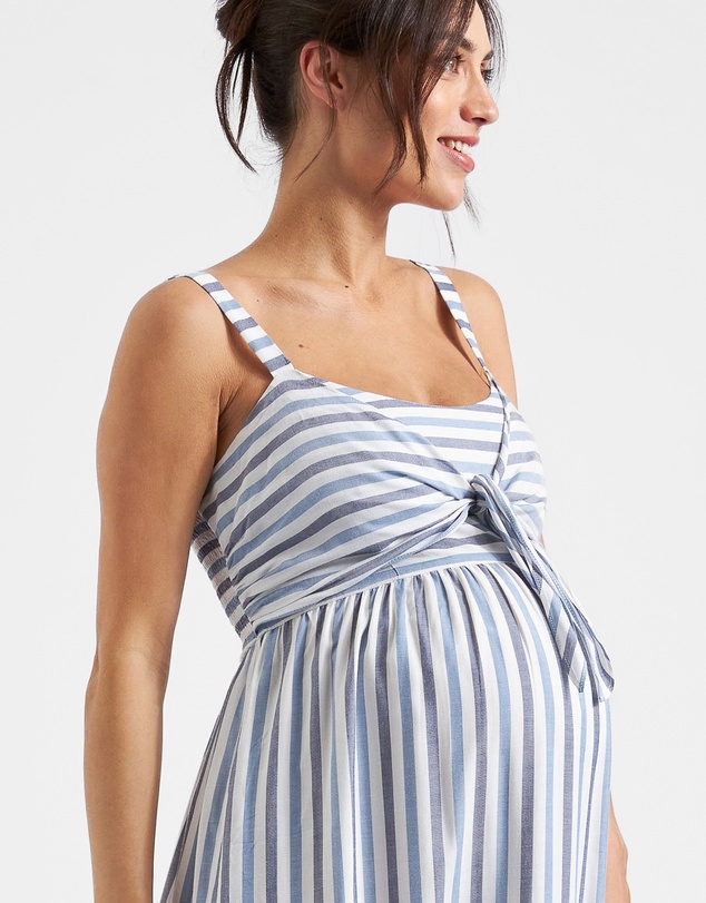 Ripe Maternity - Lana Tie Front Dress