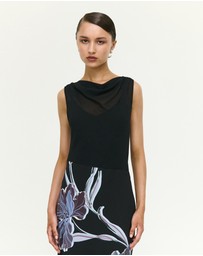 Staple the Label - Stas Bias Combo Midi Dress