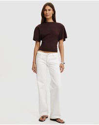 Cotton On - Blair Batwing Short Sleeve Tee