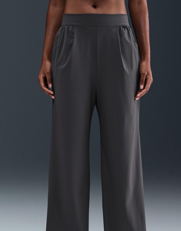 Nike - 24.7 PerfectStretch Dri-FIT High-Waisted Wide Leg Pants