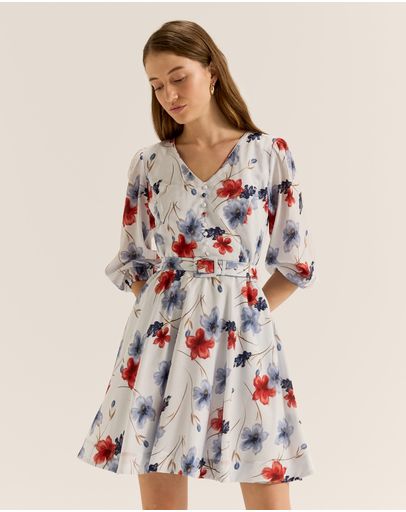 SOFT BLUE/MULTI