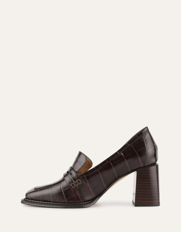 Jo Mercer - Delilah Mid Heel Loafers