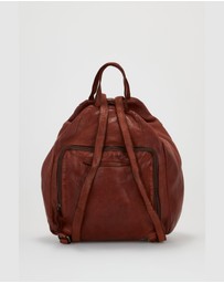 Evity - Ari Leather Tassel Backpack