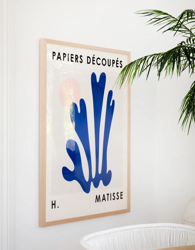 Olive et Oriel - Le Papiers Decoupes No 1 Art Print