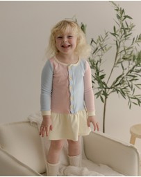 WITH LOVE FOR KIDS - Basics Long Sleeve Dress - Kids