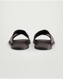 COS - Woven Leather Sandals - Men's