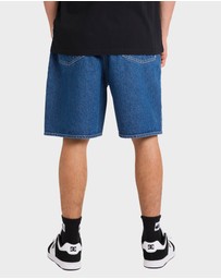 Quiksilver - Mens Impaired Baggy Denim Shorts