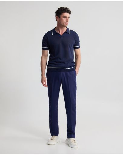 Ecru/Navy