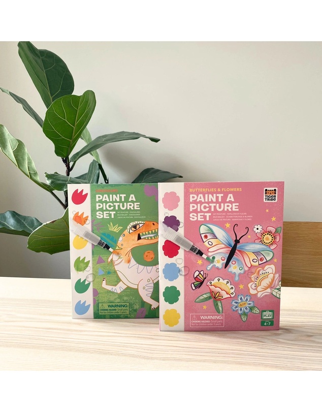 Tiger Tribe - Paint-a-Picture Set - Dinosaurs