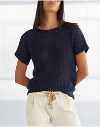 DRICOPER DENIM - Cora Knit Short Sleeve Top