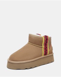 EVERAU - Australian Shepherd Ugg Vance Cow Suede Upper UGG Boots