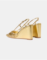 Loeffler Randall - Marren Strappy Slingback Wedge Sandals
