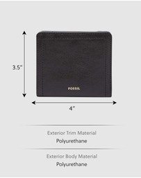 Fossil - Logan Black Bifold Wallet