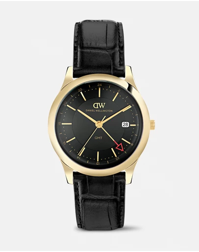 Daniel Wellington - Pathfinder GMT 39mm Black-Croc