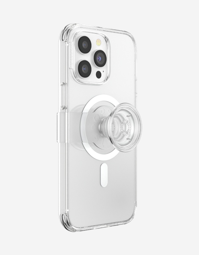 PopSockets - POPCASE MagSafe iPhone 14 Pro Protective Phone Case & Phone Grip Holder