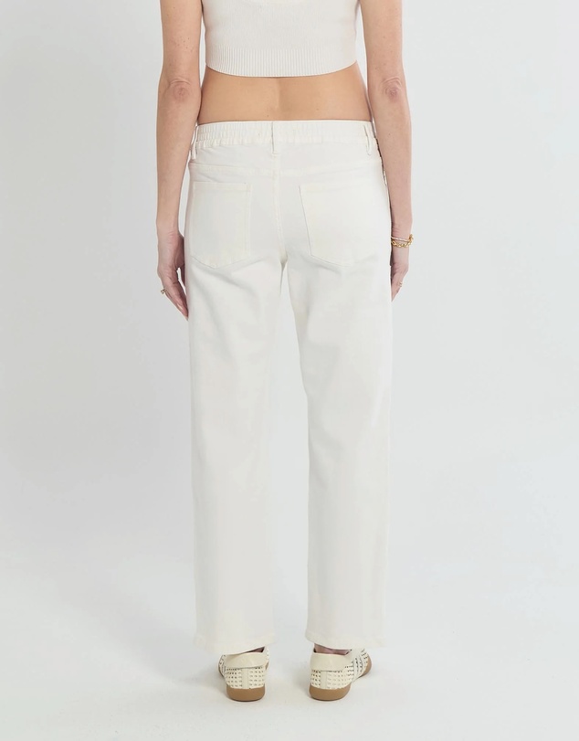 Soon Maternity - Soon Slim Straight Leg Jeans (Cropped)