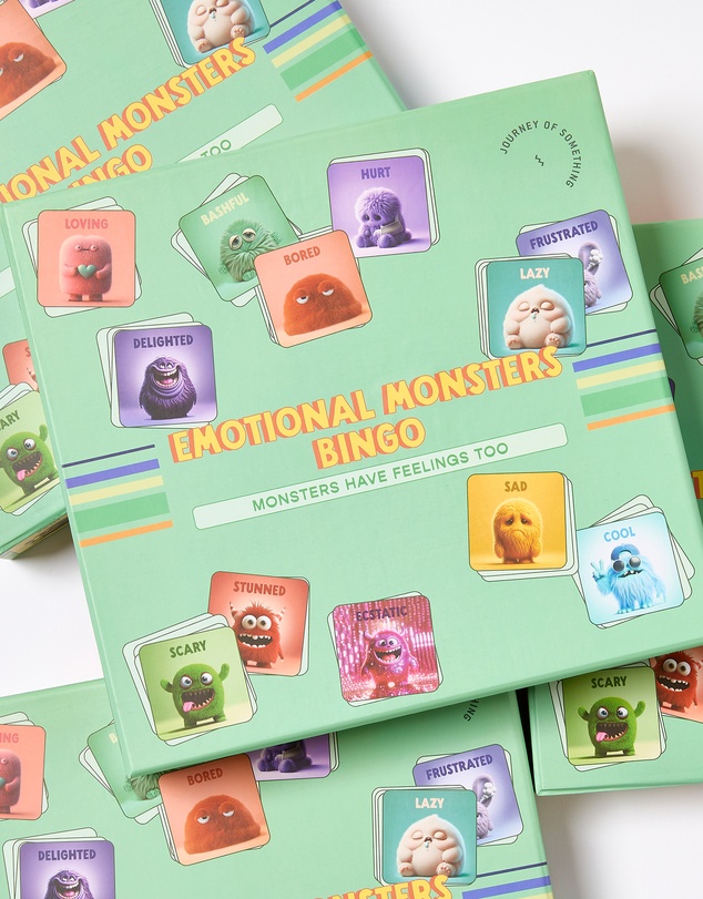 Journey Of Something - Emotional Monsters Bingo