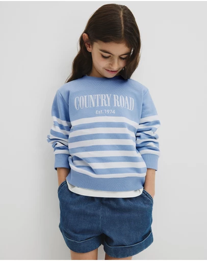 Country Road - Australian Cotton Relaxed Heritage Sweat