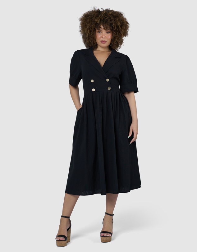 Something 4 Olivia - Alma Midi Shirt Dress