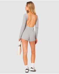EDIKTED - Nolan Open Back Romper