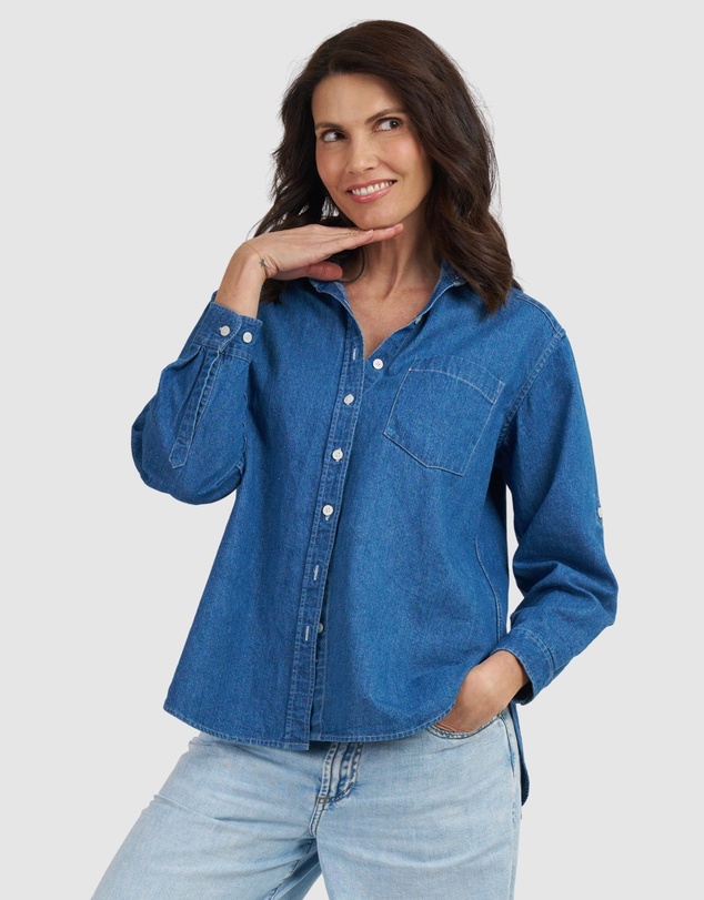 CAMIXA - Denime Linen Shirt