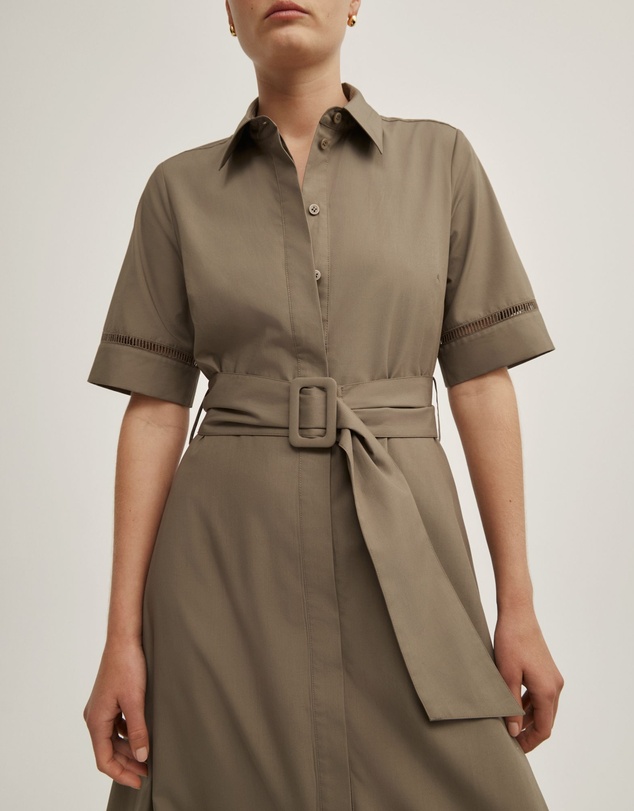Witchery - Trim Detail Shirt Dress