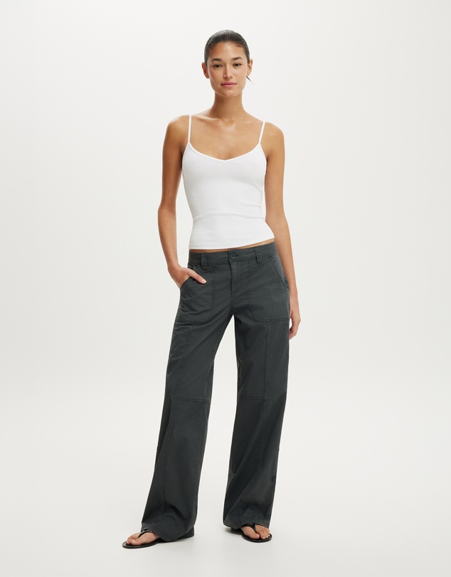Cotton On - Lexi Low Rise Utility Pants
