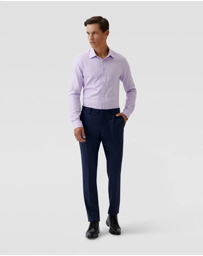 Oxford - Beckton Herringbone Cotton Shirt