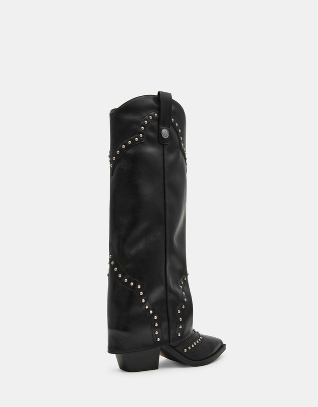 Steve Madden - Streamline Black Boots