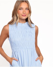 Petal & Pup - Lanna Maxi Dress - Blue