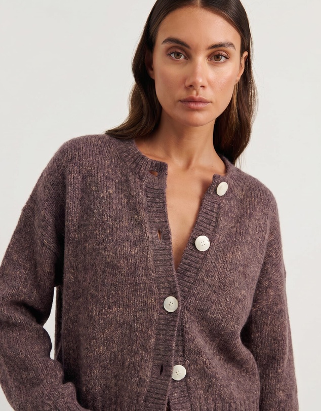Jag - Lily Fluffy Knit Cardigan