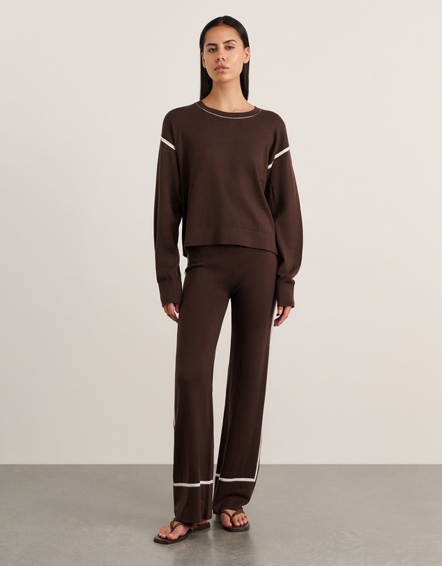 Jag - Orla Contrast Sweater