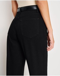 Reformation - Cary High Rise Slouchy Wide Leg Jeans