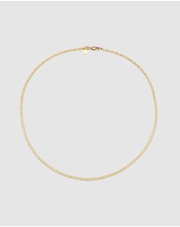 Elli Jewelry - Necklace 925 Sterling Silver Gold-Plated
